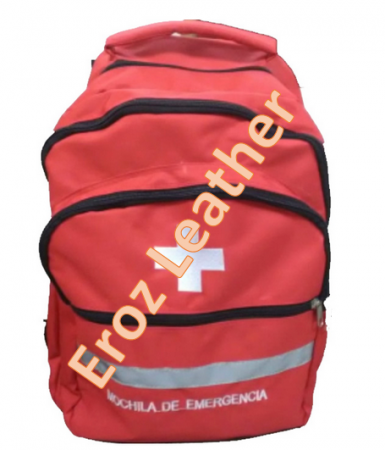 MOCHILAS EN LONA:  >MR-2004 Mochila de Emergencia